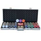 Pegasi pokerset 500 chips koffer