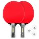 Tafeltennisbatjes en pingpongballetjes 