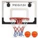Pegasi Mini basketbalbord Deur 45x30cm
