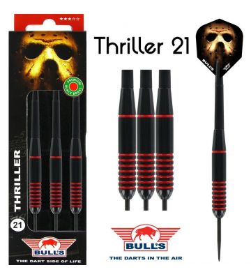 Bull's Thriller dartpijlen set 21gr. Brass