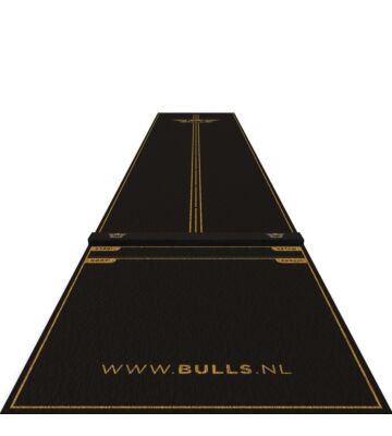 Rubber dart mat 300x85 cm Bulls met oche
