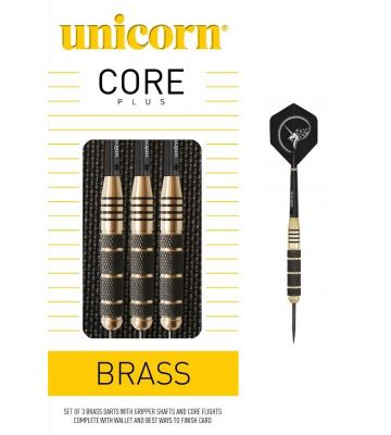 Unicorn Core Plus Brass dartpijlen set 23gr.