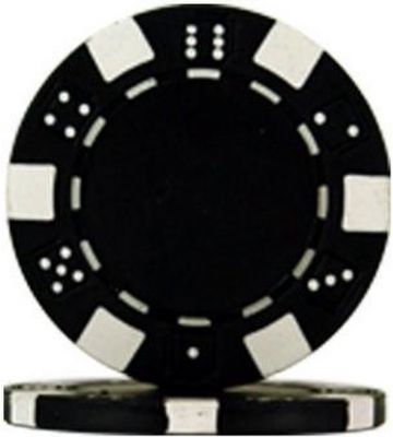 Pegasi pokerchip 11.5g black - 25st.