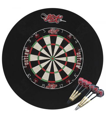 Shot Outlaw Tournament Surround Dartboard Set