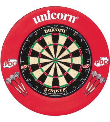 Surround Dartboard Set Home Dart Centre Unicorn Striker