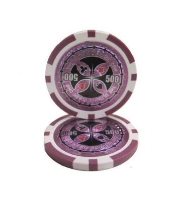 Ultimate pokerchip 11.5g - Value 500 - 25st.