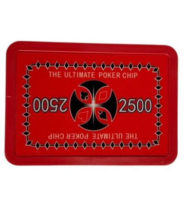 Ultimate Poker Plaque 16g - Value 2500 - 10st.