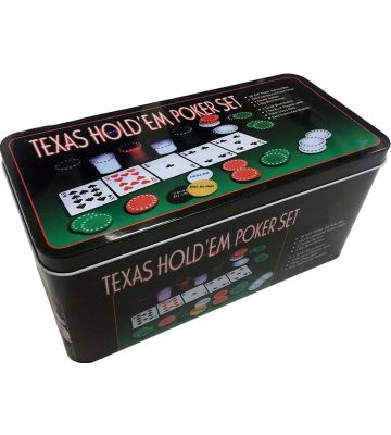 Pegasi pokerset 200 chips in blik 