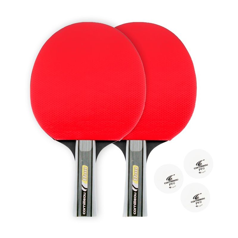 Tafeltennisbatjes en pingpongballetjes 