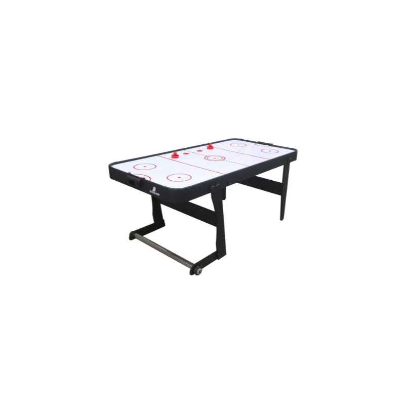 Icing XL opklapbare Airhockey tafel Zwart