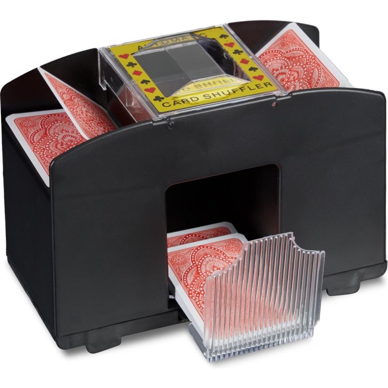 Pegasi kaartenschudmachine 4 decks
