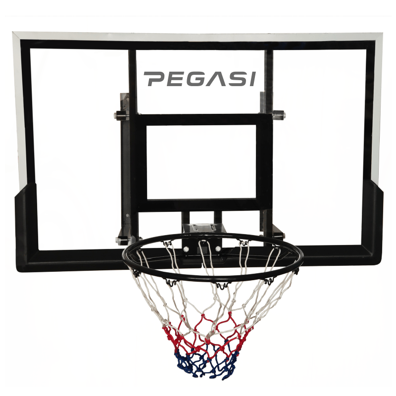 Nietje wijn Wrok Pegasi basketbalbord 008 122x82cm ☆ Basketbalborden ☆ Basketbalbord Pegasi ☆