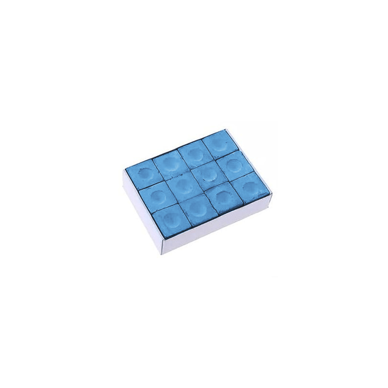 Biljart krijt blauw