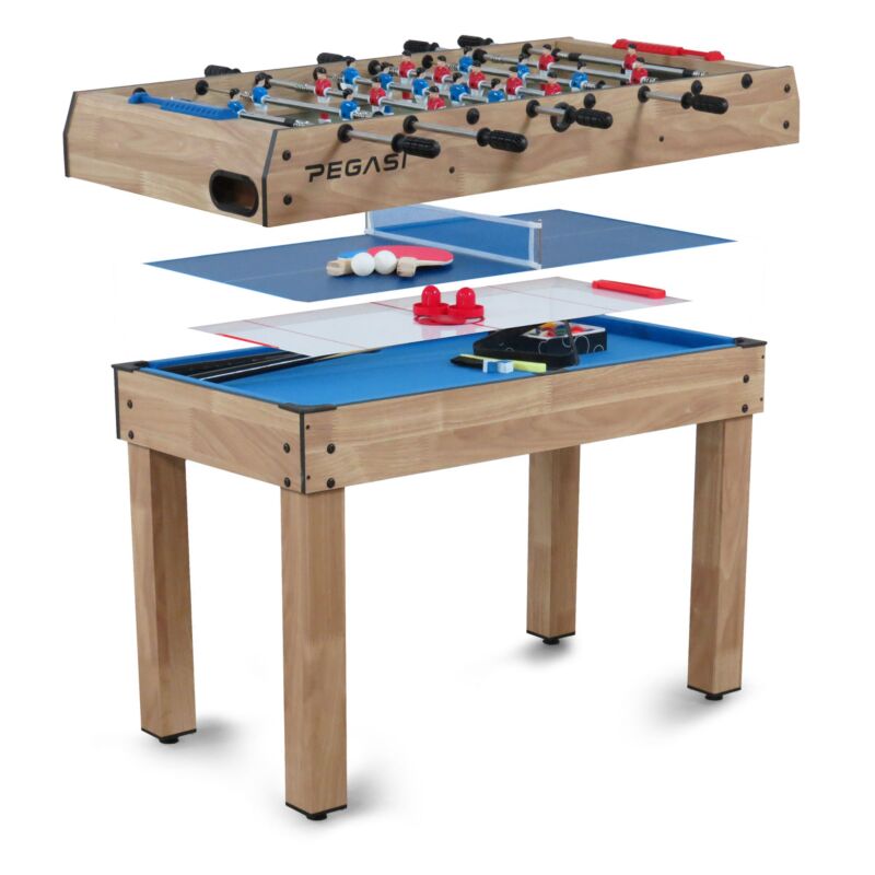 Pegasi Multi speeltafel 4 in 1 