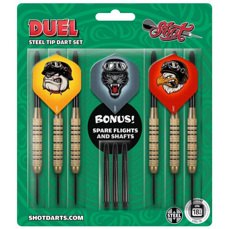 Shot Value Range Duel Steeltip Darts Set