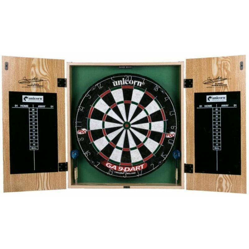 Achterhouden herder kruising Dartbord cabinet set Gary Anderson